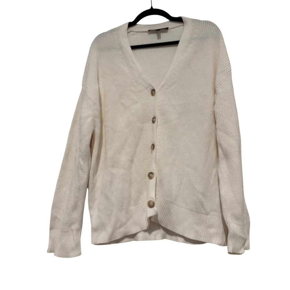 Women's Hudson sz XL‎ cardican white #827